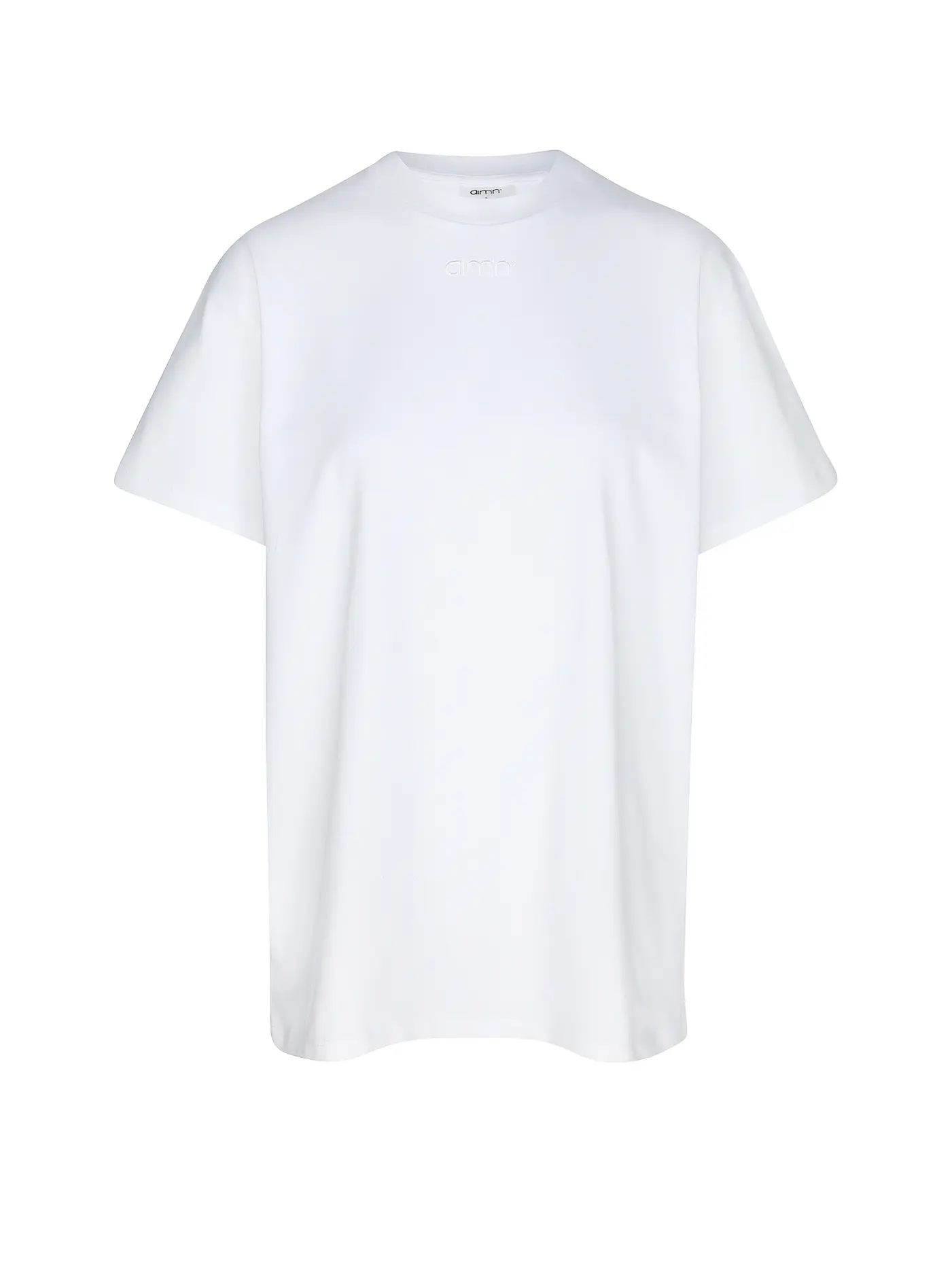 AIM'N | Damen T-Shirt Boyfriend | weiss